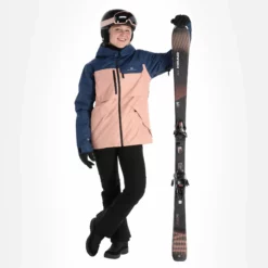 2117 Of Sweden, Backa Chaqueta De Esquí Mujeres Rosa