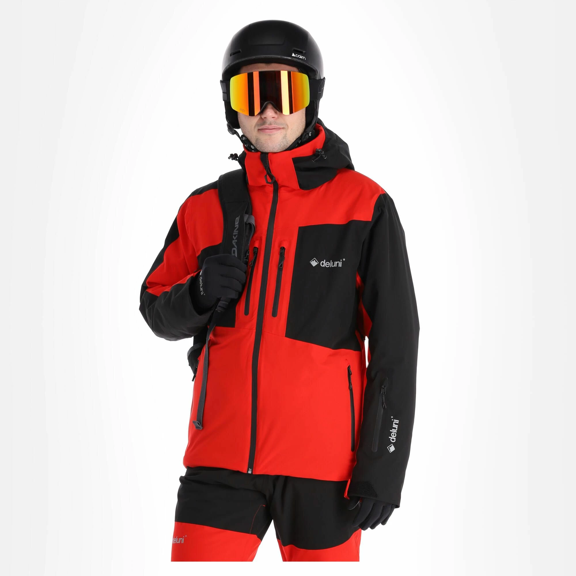 Deluni, Icerocker Pro Chaqueta De Esquí Hombres Rojo 2 Deluni, Icerocker Pro Chaqueta De Esquí Hombres Rojo - Imagen 2