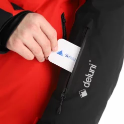 Deluni, Icerocker Pro Chaqueta De Esquí Hombres Rojo 20 Deluni, Icerocker Pro Chaqueta De Esquí Hombres Rojo -PARQUE DE ESQUI 22delun101v1 bi 09