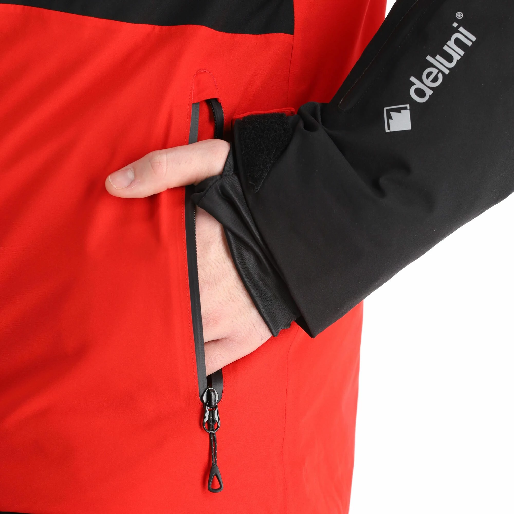 Deluni, Icerocker Pro Chaqueta De Esquí Hombres Rojo 12 Deluni, Icerocker Pro Chaqueta De Esquí Hombres Rojo - Imagen 12