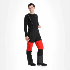 Deluni, Icerocker Pro/Plus Pantalones De Esquí Hombres Rojo