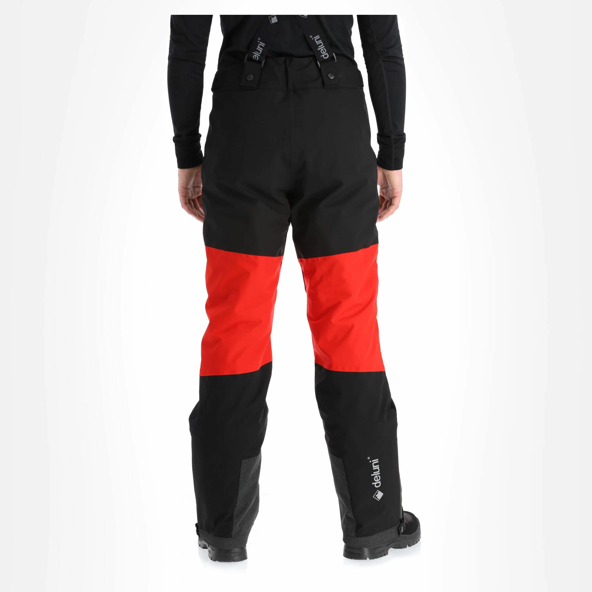 Deluni, Icerocker Pro/Plus Pantalones De Esquí Hombres Rojo 3 Deluni, Icerocker Pro/Plus Pantalones De Esquí Hombres Rojo - Imagen 3
