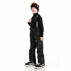 Rehall, Digger-R-Jr. Pantalones De Esquí Niños Camo Negro