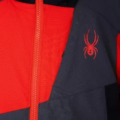 Spyder, Ambush Chaqueta De Esquí Niños Ebony Gris, Negro -PARQUE DE ESQUI 22spyde105v2 bi 07