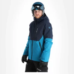 Tenson, Yoke Ski Jacket Chaqueta De Esquí Hombres Turquoise Azul -PARQUE DE ESQUI 22tenso110v2 bi 04