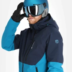 Tenson, Yoke Ski Jacket Chaqueta De Esquí Hombres Turquoise Azul -PARQUE DE ESQUI 22tenso110v2 bi 05