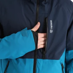 Tenson, Yoke Ski Jacket Chaqueta De Esquí Hombres Turquoise Azul -PARQUE DE ESQUI 22tenso110v2 bi 11