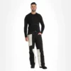 Ziener, Titov Pantalones De Esquí Hombres Beige, Negro, Zilver