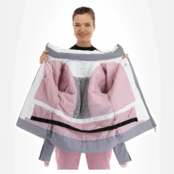 4F, Kudn008 Chaqueta De Esquí Mujeres Light Rosa 20 4F, Kudn008 Chaqueta De Esquí Mujeres Light Rosa -PARQUE DE ESQUI 4f kudn008 aa jas gevoerd dames light roze 224fxxx104v3 BI 06