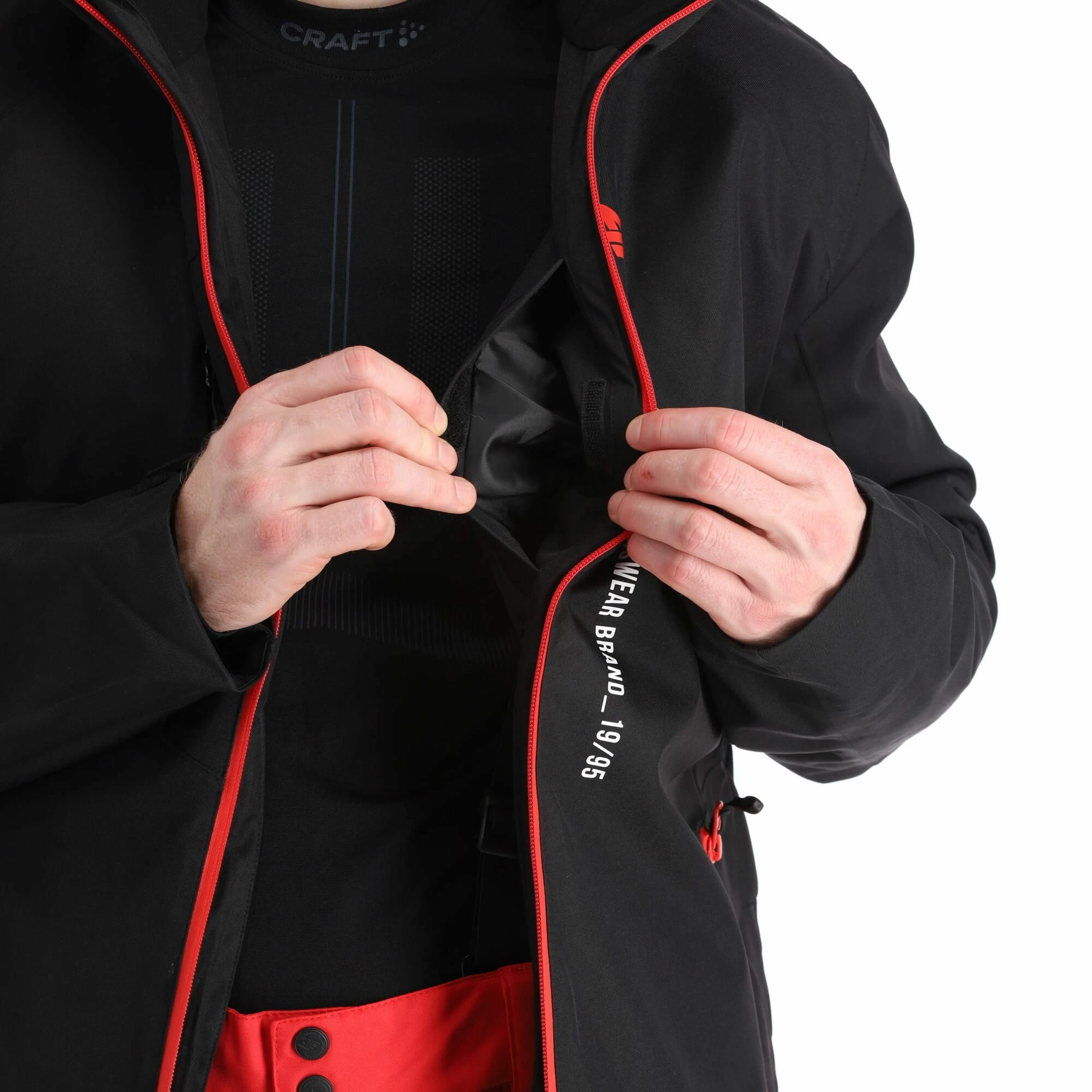 4F, Kumn003 Chaqueta De Esquí Hombres Deep Negro 12 4F, Kumn003 Chaqueta De Esquí Hombres Deep Negro - Imagen 12