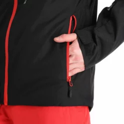 4F, Kumn003 Chaqueta De Esquí Hombres Deep Negro 27 4F, Kumn003 Chaqueta De Esquí Hombres Deep Negro -PARQUE DE ESQUI 4f kumn003 aa jas gevoerd heren deep zwart 224fxxx107v3 BI 14