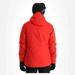 4F, Kumn003 Chaqueta De Esquí Hombres Rojo -PARQUE DE ESQUI 4f kumn003 aa jas gevoerd heren rood 224fxxx107v2 BI 03