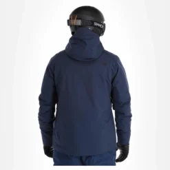 4F, Kumn004 Chaqueta De Esquí Hombres Navy Azul -PARQUE DE ESQUI 4f kumn004 aa jas gevoerd heren navy blauw 224fxxx108v2 BI 03