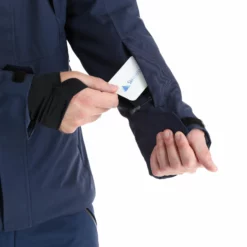 4F, Kumn004 Chaqueta De Esquí Hombres Navy Azul -PARQUE DE ESQUI 4f kumn004 aa jas gevoerd heren navy blauw 224fxxx108v2 BI 07