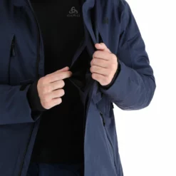 4F, Kumn004 Chaqueta De Esquí Hombres Navy Azul -PARQUE DE ESQUI 4f kumn004 aa jas gevoerd heren navy blauw 224fxxx108v2 BI 10