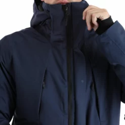 4F, Kumn004 Chaqueta De Esquí Hombres Navy Azul -PARQUE DE ESQUI 4f kumn004 aa jas gevoerd heren navy blauw 224fxxx108v2 BI 12