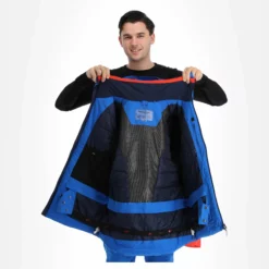 4F, Kumn008 Chaqueta De Esquí Hombres Cobalt Azul -PARQUE DE ESQUI 4f kumn008 aa jas gevoerd heren cobalt blauw 224fxxx109v1 BI 06