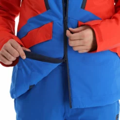 4F, Kumn008 Chaqueta De Esquí Hombres Cobalt Azul -PARQUE DE ESQUI 4f kumn008 aa jas gevoerd heren cobalt blauw 224fxxx109v1 BI 10