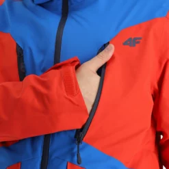 4F, Kumn008 Chaqueta De Esquí Hombres Cobalt Azul -PARQUE DE ESQUI 4f kumn008 aa jas gevoerd heren cobalt blauw 224fxxx109v1 BI 13