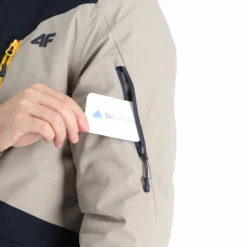 4F, Kumn008 Chaqueta De Esquí Hombres Dark Azul -PARQUE DE ESQUI 4f kumn008 aa jas gevoerd heren dark blauw 224fxxx109v2 BI 08