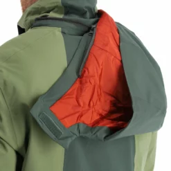 4F, Kumn008 Chaqueta De Esquí Hombres Dark Verde -PARQUE DE ESQUI 4f kumn008 aa jas gevoerd heren dark groen 224fxxx109v3 BI 10