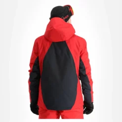 4F, Kumn010 Chaqueta De Esquí Hombres Dark Rojo -PARQUE DE ESQUI 4f kumn010 aa jas gevoerd heren dark rood 224fxxx110v1 BI 03