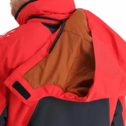 4F, Kumn010 Chaqueta De Esquí Hombres Dark Rojo -PARQUE DE ESQUI 4f kumn010 aa jas gevoerd heren dark rood 224fxxx110v1 BI 10