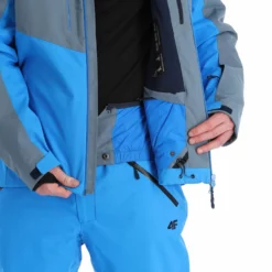 4F, Kumn011 Chaqueta De Esquí Hombres Anthracite Gris 25 4F, Kumn011 Chaqueta De Esquí Hombres Anthracite Gris -PARQUE DE ESQUI 4f kumn011 aa jas gevoerd heren anthracite grijs 224fxxx111v3 BI 10