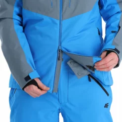 4F, Kumn011 Chaqueta De Esquí Hombres Anthracite Gris 26 4F, Kumn011 Chaqueta De Esquí Hombres Anthracite Gris -PARQUE DE ESQUI 4f kumn011 aa jas gevoerd heren anthracite grijs 224fxxx111v3 BI 11