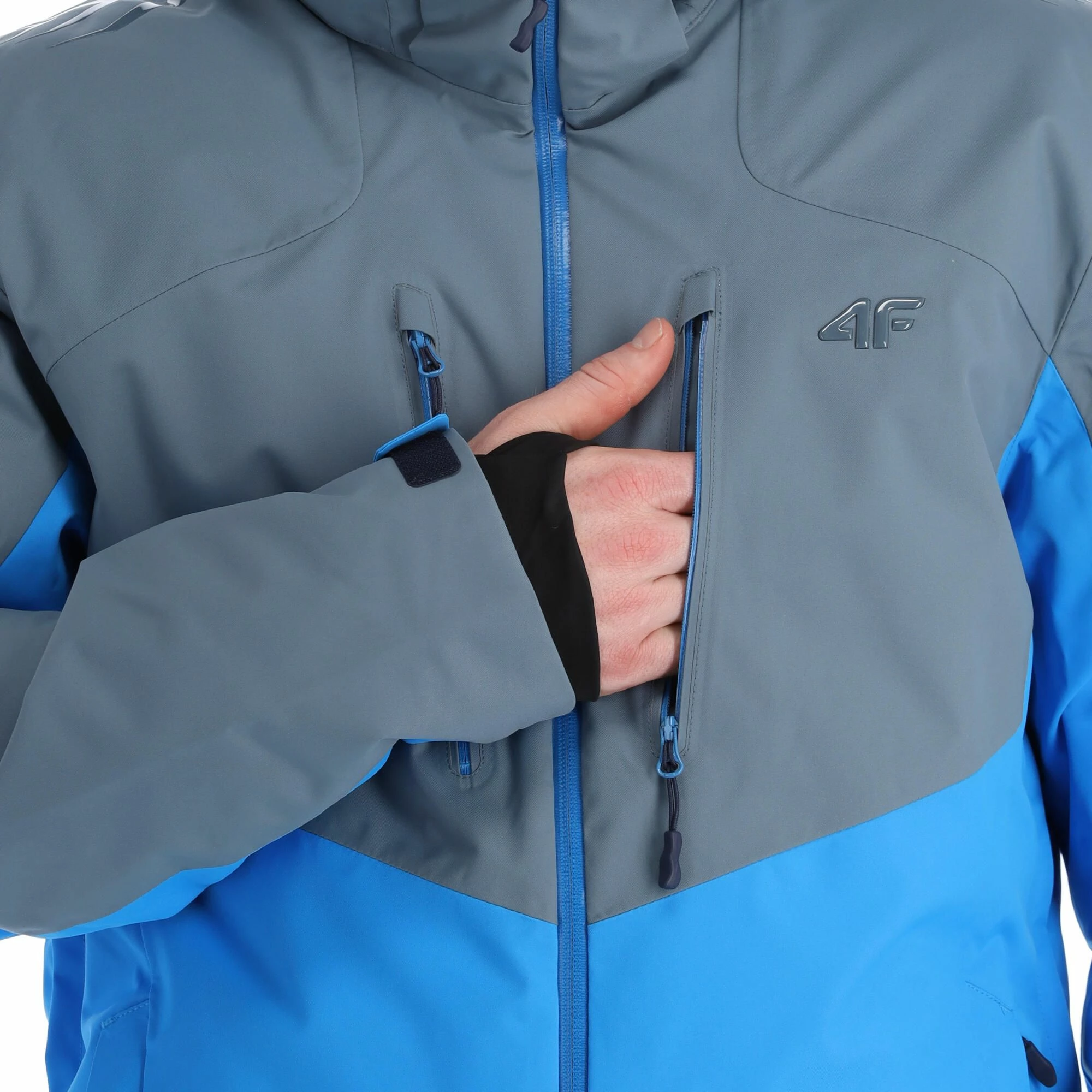 4F, Kumn011 Chaqueta De Esquí Hombres Anthracite Gris 14 4F, Kumn011 Chaqueta De Esquí Hombres Anthracite Gris - Imagen 14