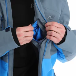 4F, Kumn011 Chaqueta De Esquí Hombres Anthracite Gris 31 4F, Kumn011 Chaqueta De Esquí Hombres Anthracite Gris -PARQUE DE ESQUI 4f kumn011 aa jas gevoerd heren anthracite grijs 224fxxx111v3 BI 16