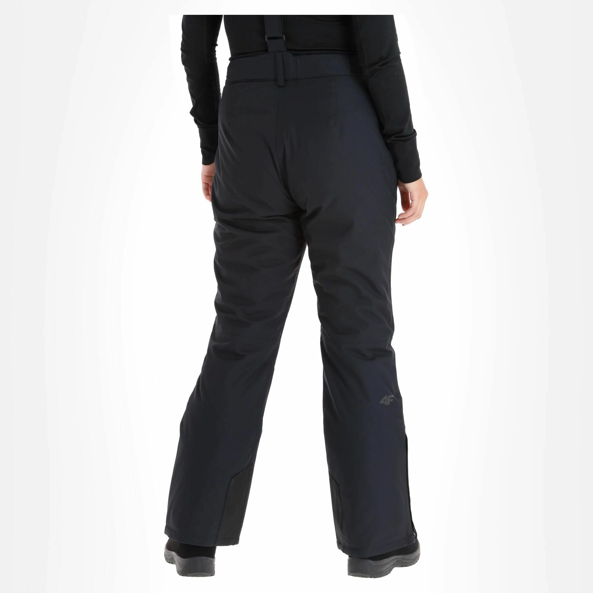 4F, Spdn001 Pantalones De Esquí Mujeres Deep Negro 3 4F, Spdn001 Pantalones De Esquí Mujeres Deep Negro - Imagen 3