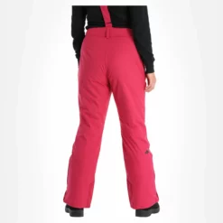 4F, Spdn001 Pantalones De Esquí Mujeres Hot Rosa -PARQUE DE ESQUI 4f spdn001 ba skibroek gevoerd dames hot roze 224fxxx112v4 BI 03