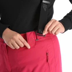 4F, Spdn001 Pantalones De Esquí Mujeres Hot Rosa -PARQUE DE ESQUI 4f spdn001 ba skibroek gevoerd dames hot roze 224fxxx112v4 BI 07