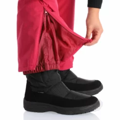 4F, Spdn001 Pantalones De Esquí Mujeres Hot Rosa -PARQUE DE ESQUI 4f spdn001 ba skibroek gevoerd dames hot roze 224fxxx112v4 BI 08