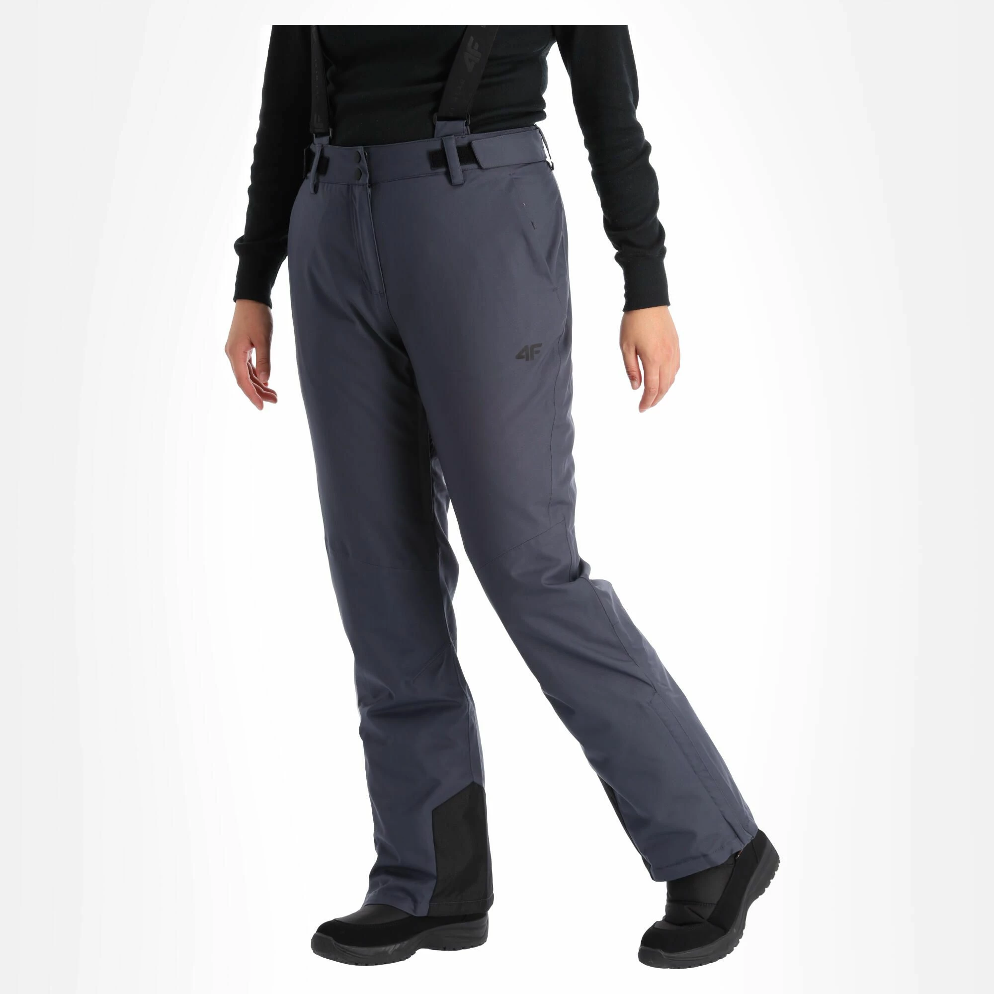 4F, Spdn002 Pantalones De Esquí Mujeres Dark Gris 2 4F, Spdn002 Pantalones De Esquí Mujeres Dark Gris - Imagen 2