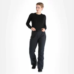 4F, Spdn006 Pantalones De Esquí Mujeres Deep Negro