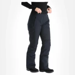 4F, Spdn006 Pantalones De Esquí Mujeres Deep Negro -PARQUE DE ESQUI 4f spdn006 ba skibroek gevoerd dames deep zwart 224fxxx115v2 BI 04
