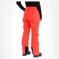 4F, Spdn006 Pantalones De Esquí Mujeres Neon Rojo -PARQUE DE ESQUI 4f spdn006 ba skibroek gevoerd dames neon rood 224fxxx115v1 BI 03