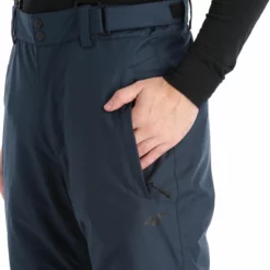 4F, Spmn001 Pantalones De Esquí Hombres Dark Azul -PARQUE DE ESQUI 4f spmn001 ba skibroek gevoerd heren dark blauw 224fxxx116v1 BI 09