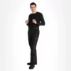 4F, Spmn001 Pantalones De Esquí Hombres Deep Negro