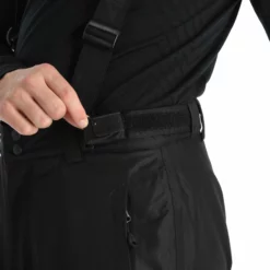 4F, Spmn001 Pantalones De Esquí Hombres Deep Negro -PARQUE DE ESQUI 4f spmn001 ba skibroek gevoerd heren deep zwart 224fxxx116v2 BI 06