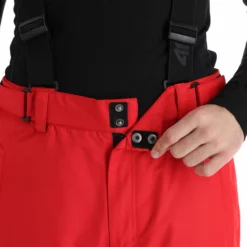 4F, Spmn001 Pantalones De Esquí Hombres Rojo -PARQUE DE ESQUI 4f spmn001 ba skibroek gevoerd heren rood 224fxxx116v3 BI 05