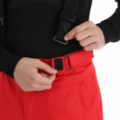 4F, Spmn001 Pantalones De Esquí Hombres Rojo -PARQUE DE ESQUI 4f spmn001 ba skibroek gevoerd heren rood 224fxxx116v3 BI 06