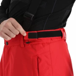 4F, Spmn001 Pantalones De Esquí Hombres Rojo -PARQUE DE ESQUI 4f spmn001 ba skibroek gevoerd heren rood 224fxxx116v3 BI 07