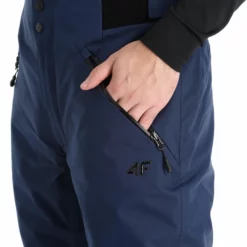 4F, Spmn006 Pantalones De Esquí Hombres Dark Azul -PARQUE DE ESQUI 4f spmn006 ba skibroek gevoerd heren dark blauw 224fxxx118v3 BI 08