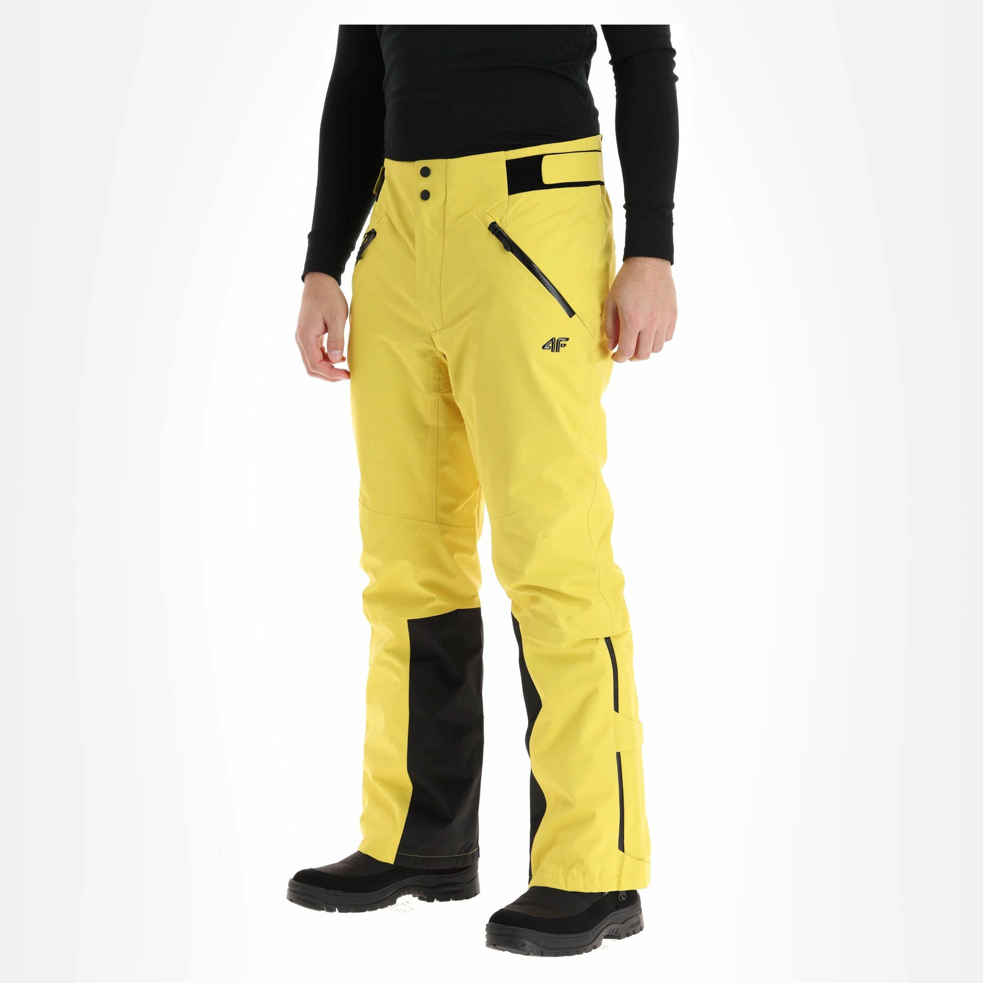 4F, Spmn006 Pantalones De Esquí Hombres Lemon Amarillo 2 4F, Spmn006 Pantalones De Esquí Hombres Lemon Amarillo - Imagen 2