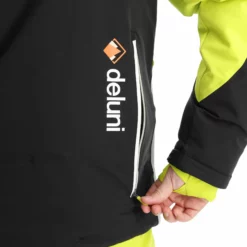 Deluni, Challenger 3 Chaqueta De Esquí Hombres Amarillo/negro -PARQUE DE ESQUI aa10del010c bi 13
