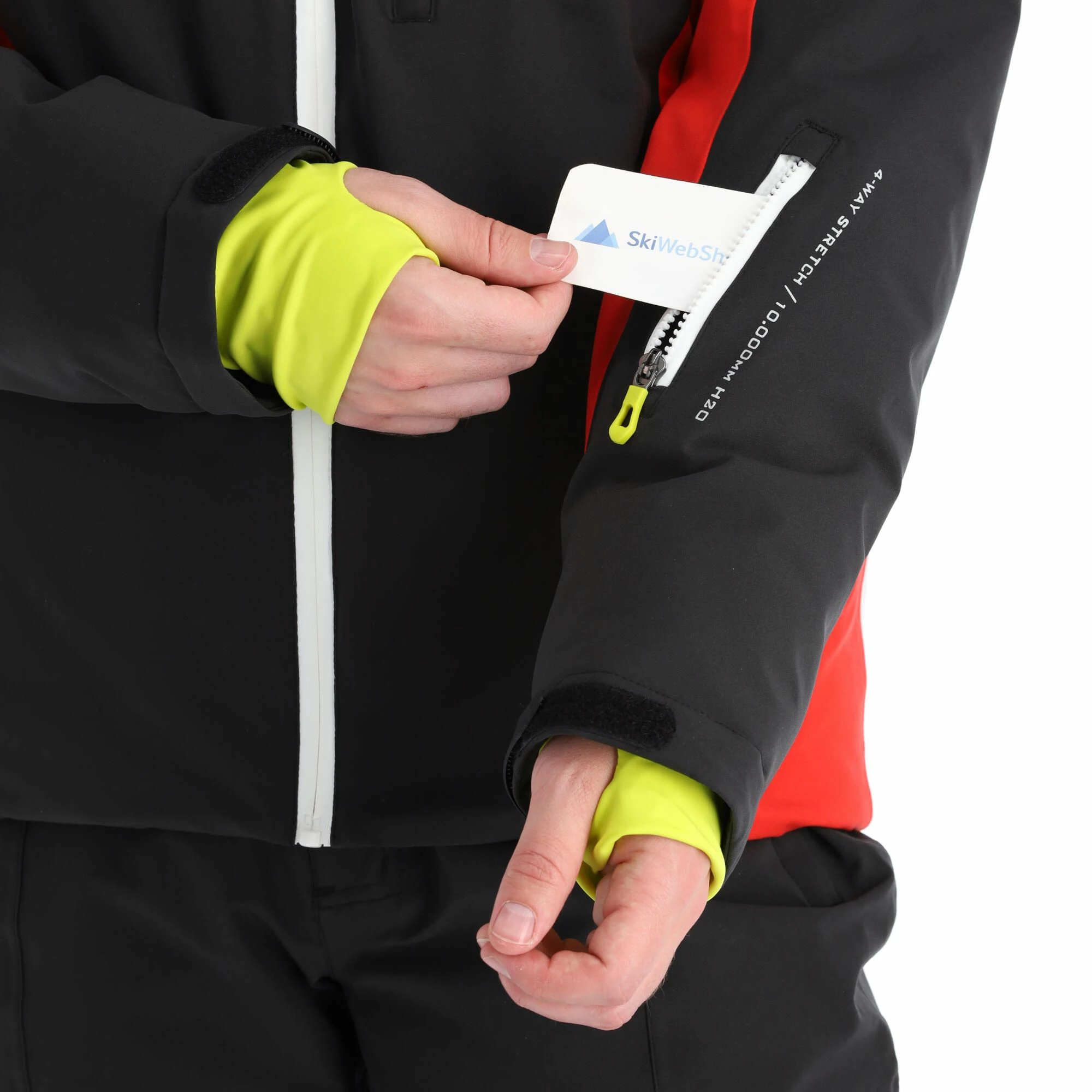 Deluni, Challenger 3 Chaqueta De Esquí Hombres Rojo/negro 9 Deluni, Challenger 3 Chaqueta De Esquí Hombres Rojo/negro - Imagen 9