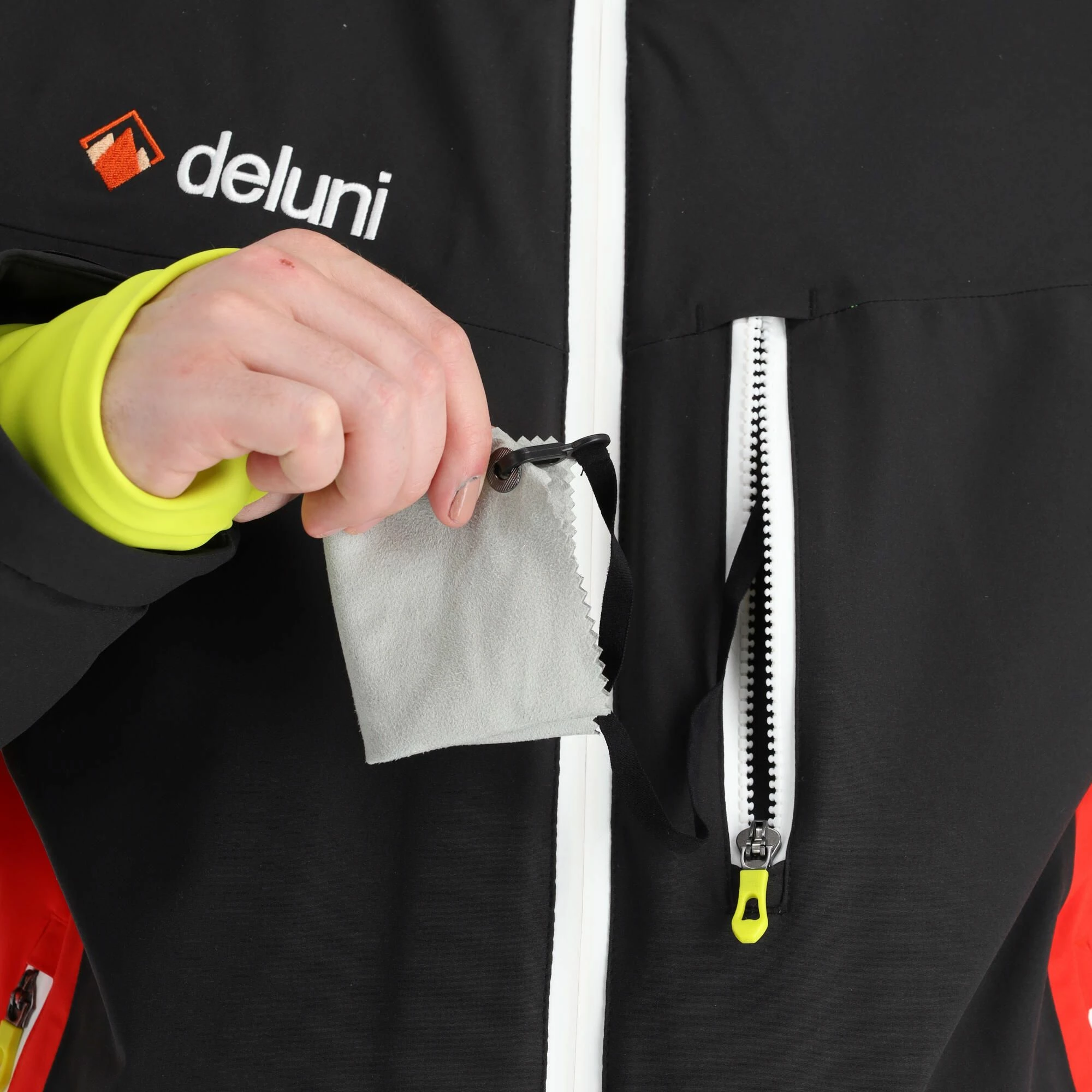 Deluni, Challenger 3 Chaqueta De Esquí Hombres Rojo/negro 11 Deluni, Challenger 3 Chaqueta De Esquí Hombres Rojo/negro - Imagen 11